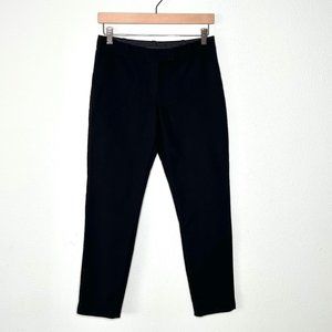 Badgely Mischka Straight Leg Crop Pant in Black Size 4